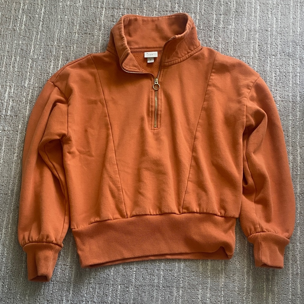 a new day Women's Orange Sweater